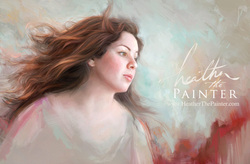Details Erin Clemmer Painted Portraits